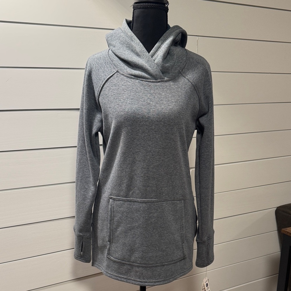 RBX Active Gray Women's Faux Fur Lined Hoodie Size Small NWT